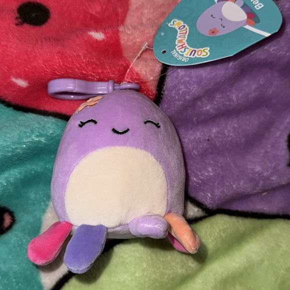 Beula the octopus squishmallow clip NWT - Picture 5 of 6